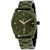 Watch strap Fossil FS5389 Stainless steel Green 22mm